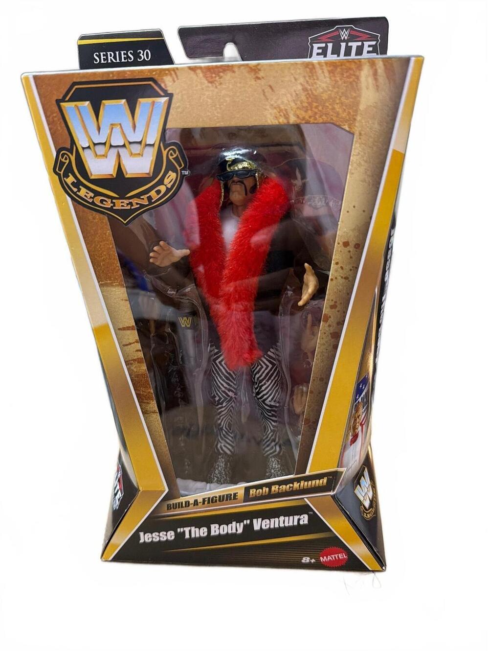 WWE Legends Series 30 Elite Jesse 'The Body' Ventura Action